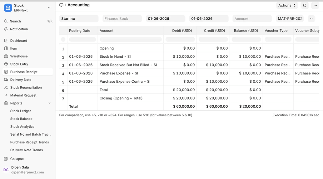 Purchase Expense Booking - Simplifying COGS Validation