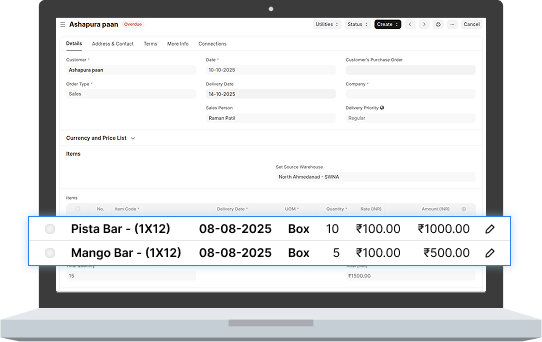 Order Gets Processed in DMS/ERP