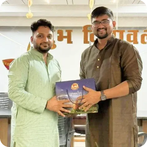 Group fun and laughter around the swimming pool on office trip