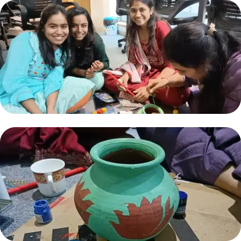 out team 1 decorating matki