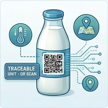Maintaining strict milk quality, traceability, and cold chain integrity