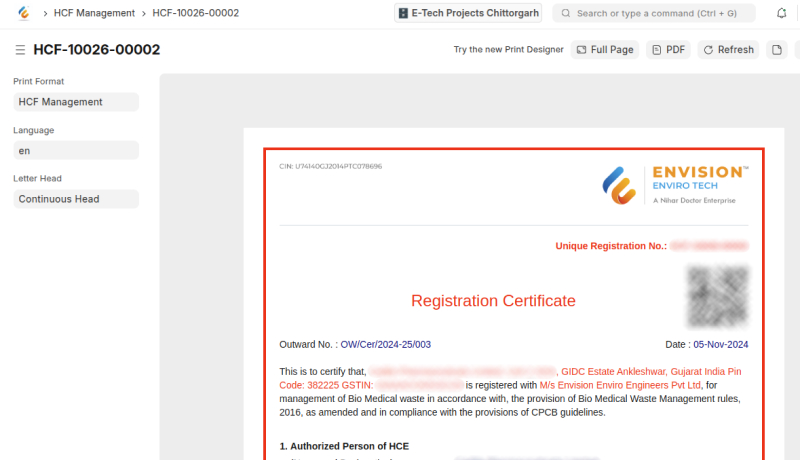 Compliance & Document Management