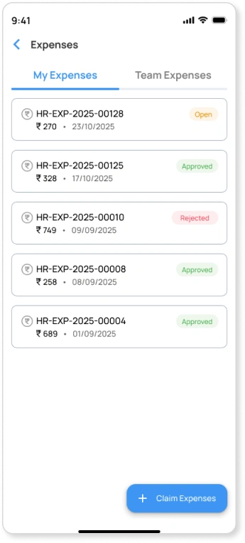 Expense Claim Management