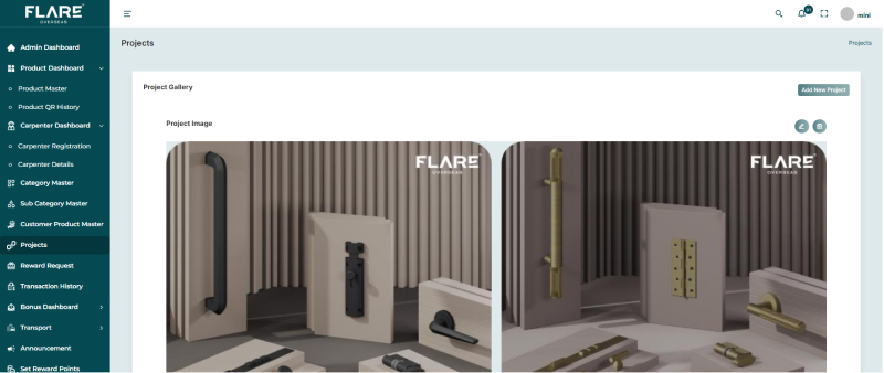 Project Showcase Module