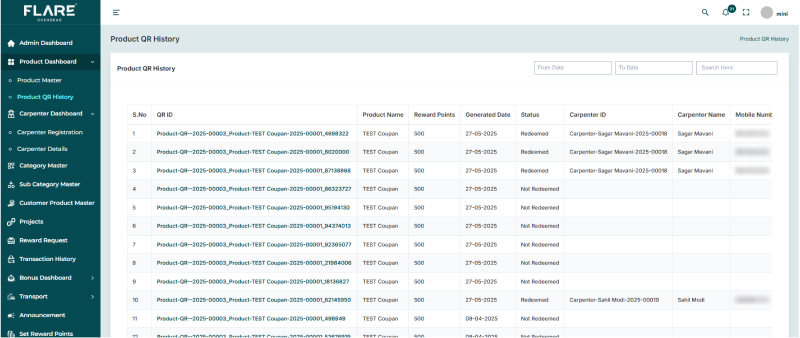QR Code Scan Tracker