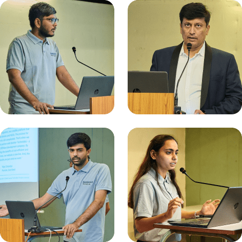 Foram, Harsh, Sahil & Vijay