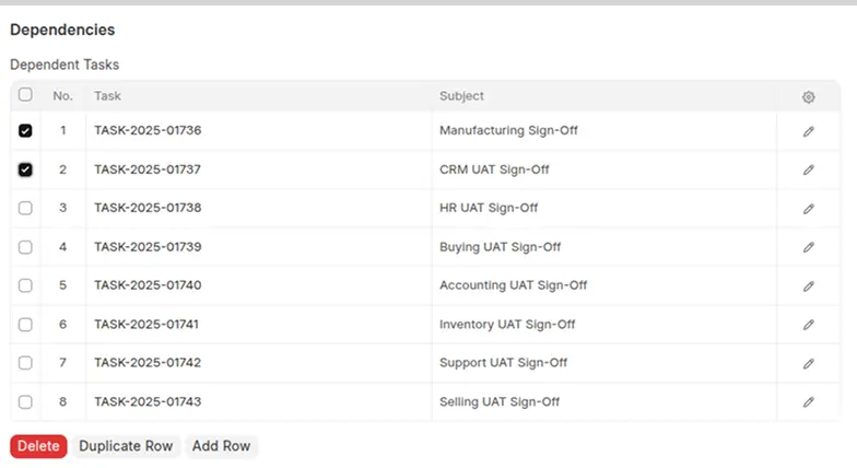 Duplicate Multiple Child Table Rows at Once