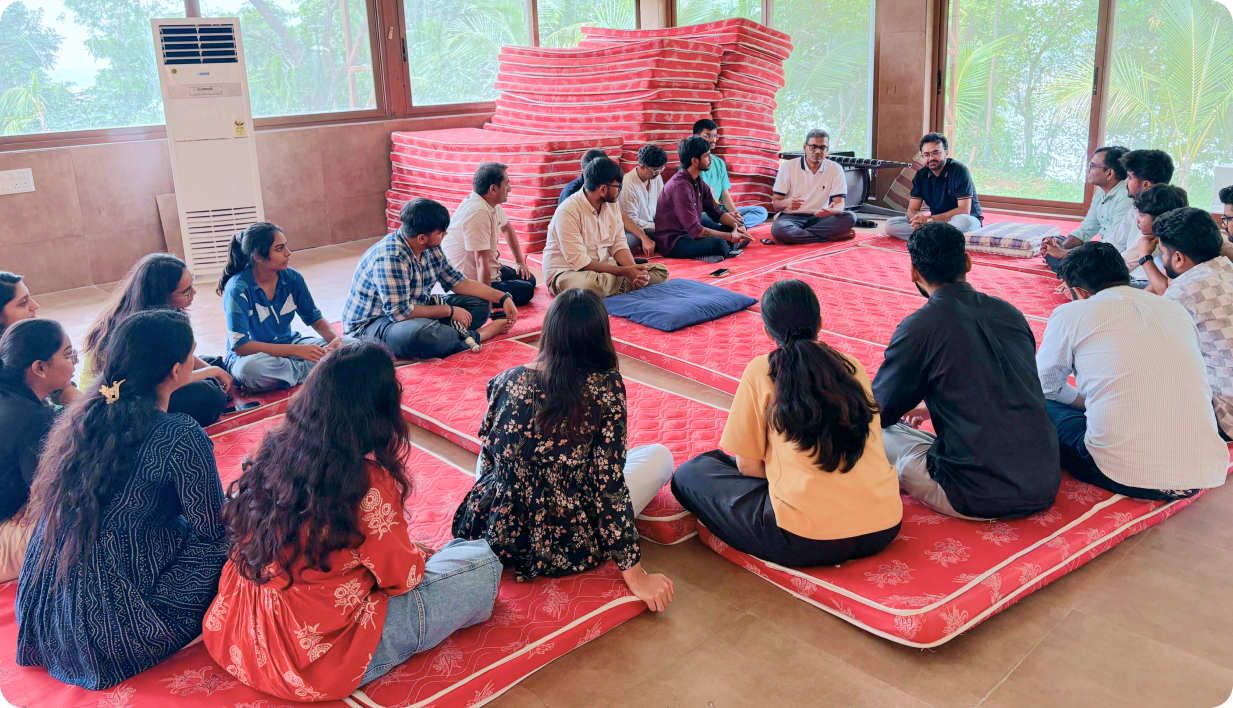 Team members enjoying happiness games