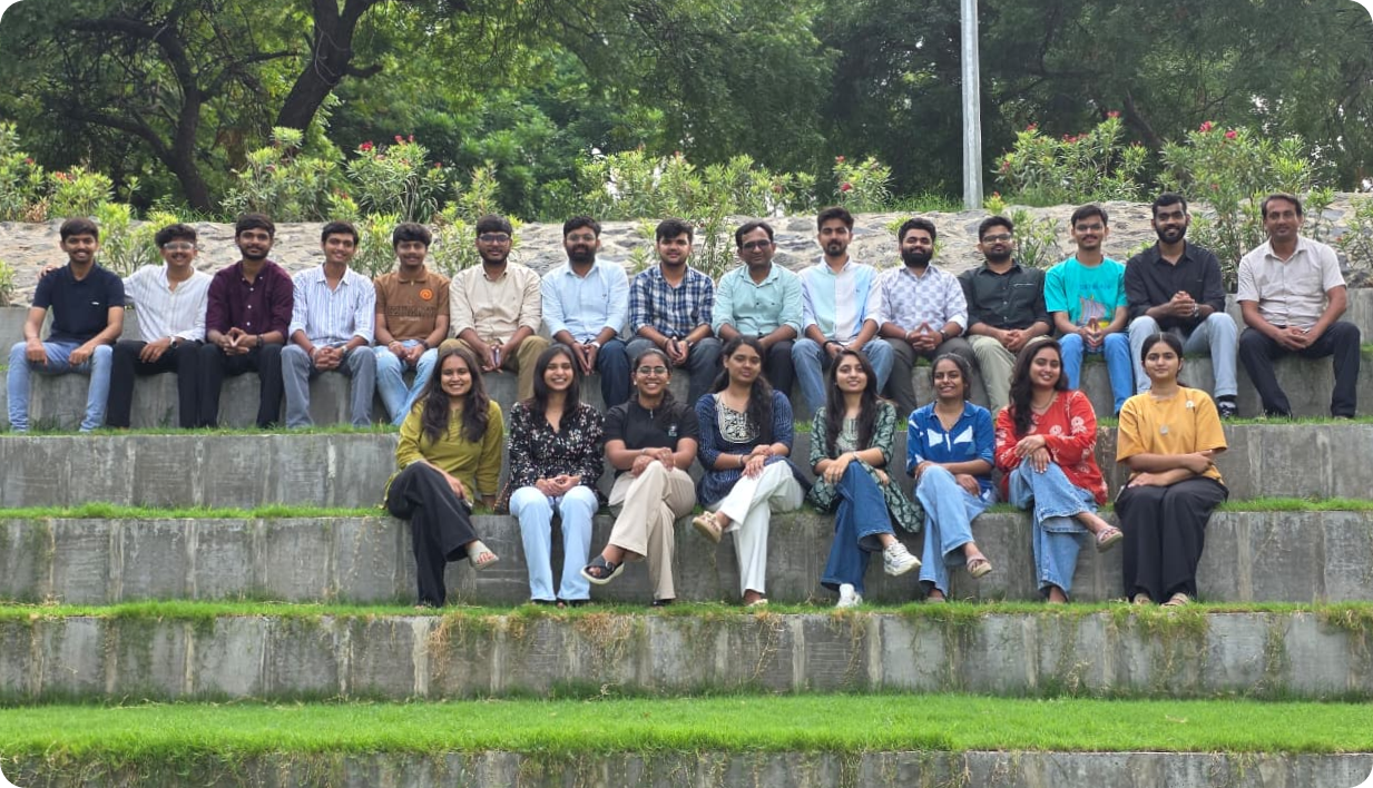 Team members participating in group activities