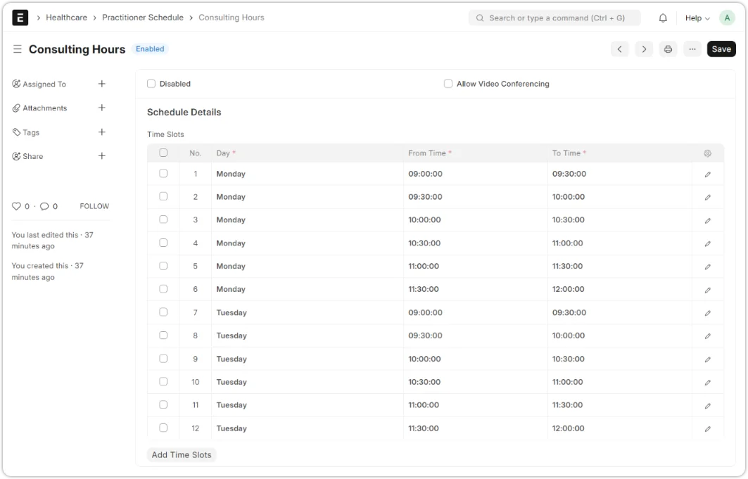 Practitioner Management