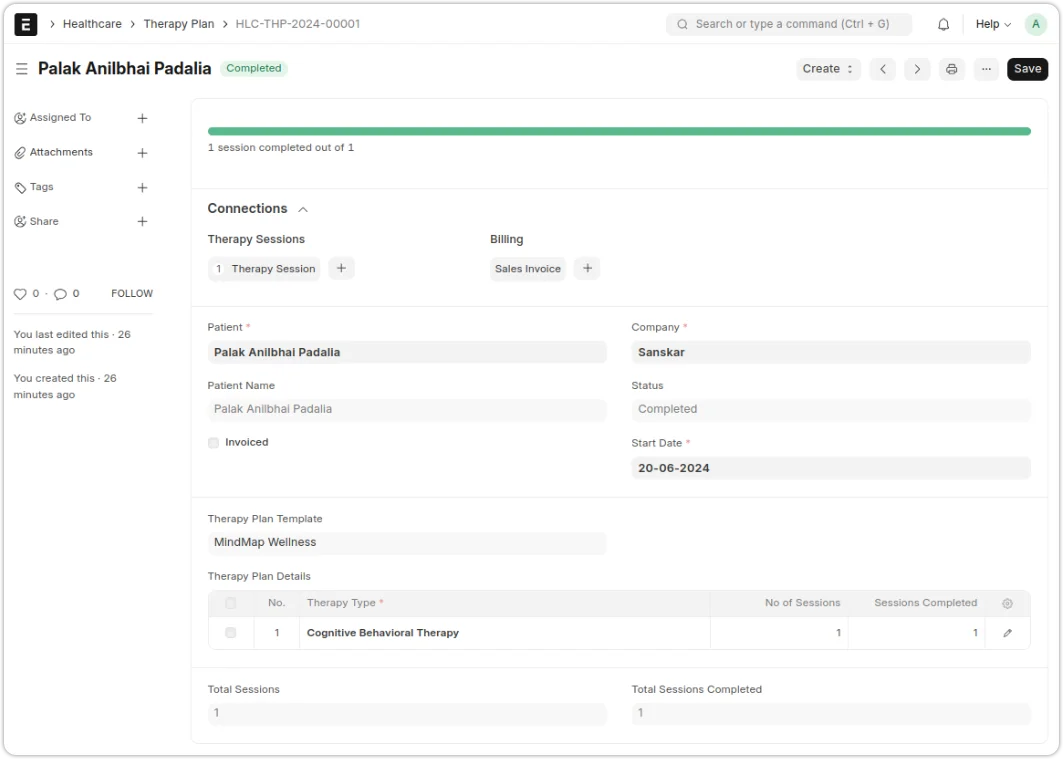 Therapy and Rehabilitation Support